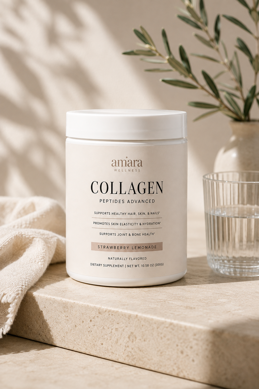 Collagen Peptides Advanced – Fresa Limonada
